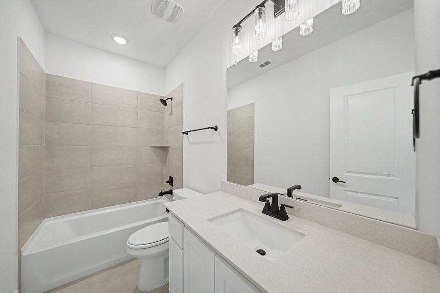 Furnished interior view inside a new home in Aster Park, McKinney (Image 14).