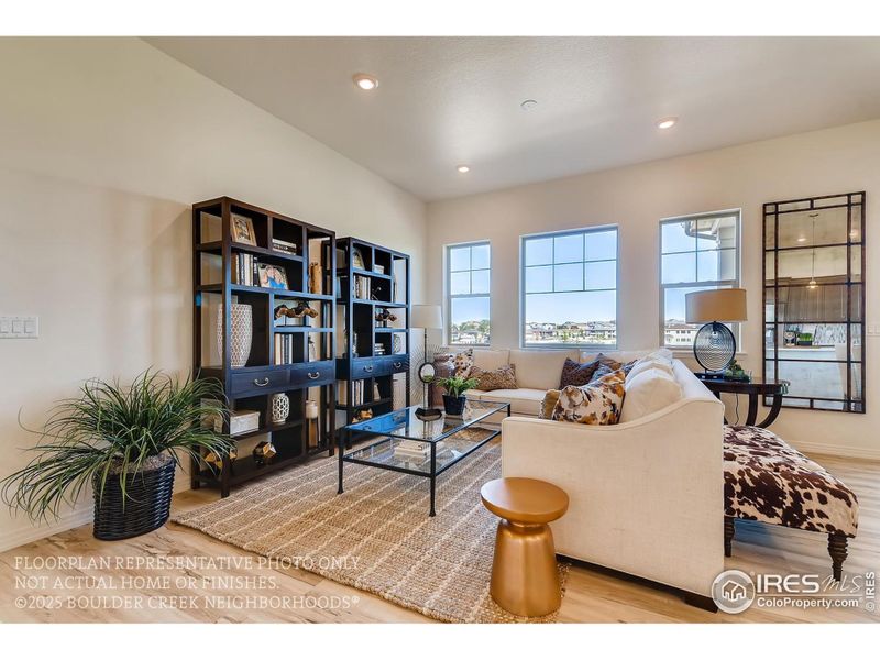 Furnished interior view inside a new home in , Westminster (Image 11).
