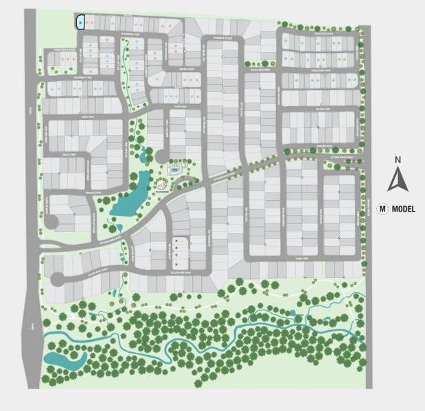 The Ranch at Uptown Celina Site Map The Ranch at Uptown Celina Site Map
