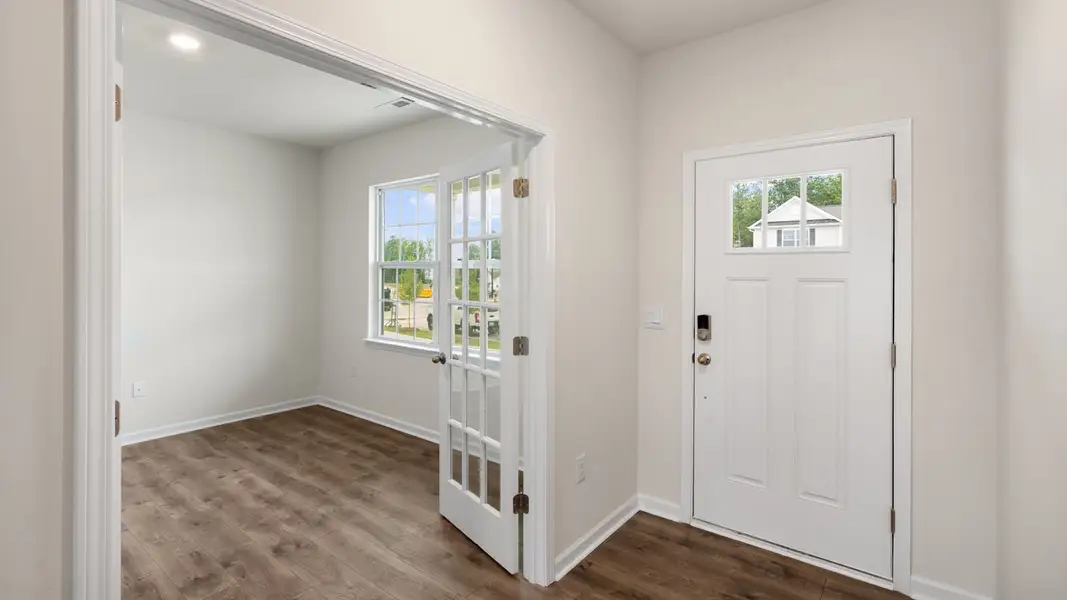 Spacious, unfurnished interior of a new home in The Reserve at Prestleigh, Wake Forest (Image 15).