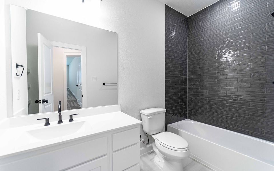 Furnished interior view inside a new home in Solterra, Mesquite (Image 10).