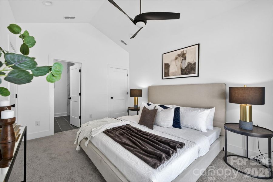 Furnished interior view inside a new home in , Kannapolis (Image 11).