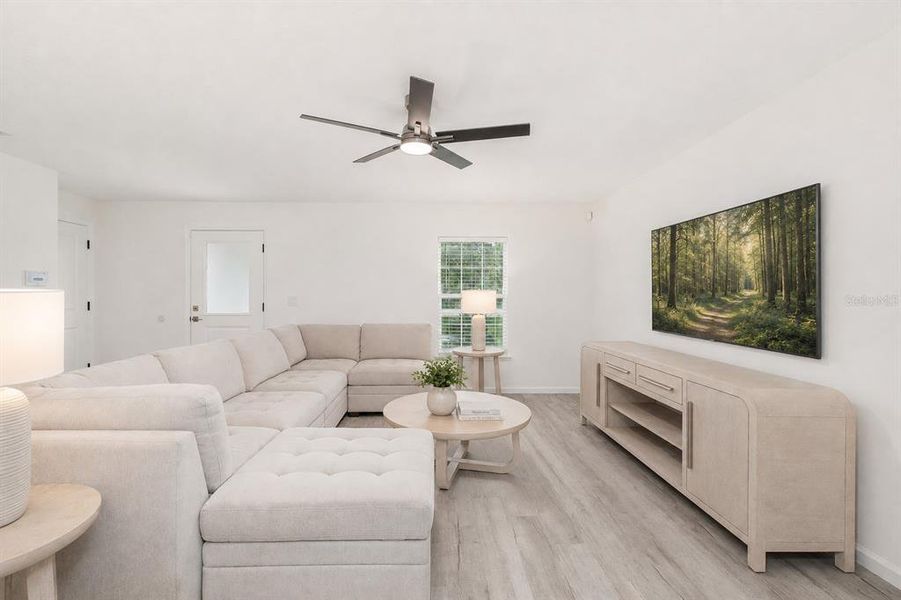 Furnished interior view inside a new home in , Brooksville (Image 13). Furnished interior view inside a new home in , Brooksville (Image 13).
