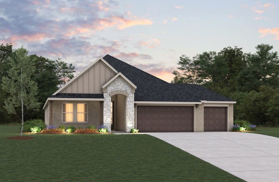 French Country L Elevation French Country L Elevation