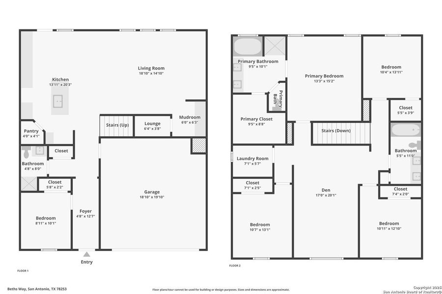 2D floor plan layout of this home in Thomas Pond, San Antonio, TX (Image 3). 2D floor plan layout of this home in Thomas Pond, San Antonio, TX (Image 3).