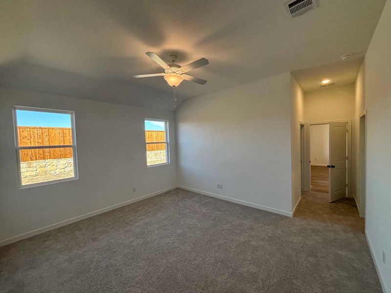 Primary Bedroom Construction Progress