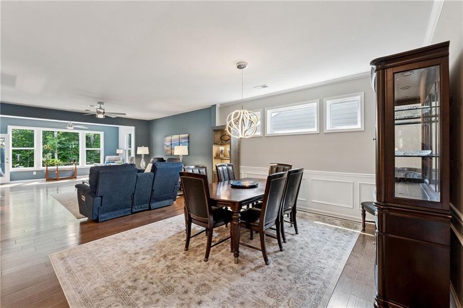 Furnished interior view inside a new home in Poplar Place, Dallas (Image 27).