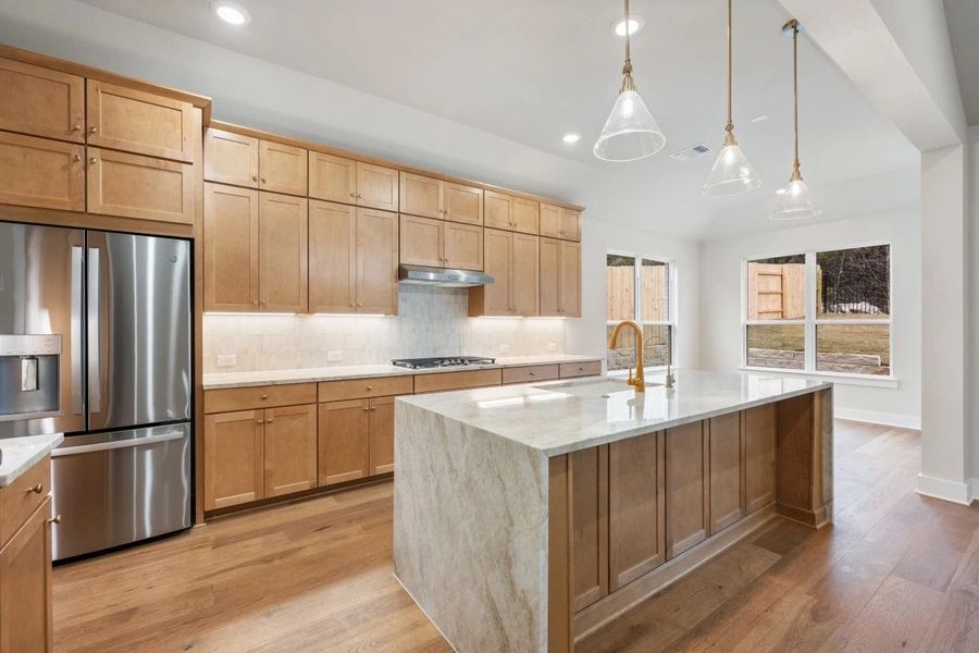 Furnished interior view inside a new home in The Estates at La Cima, San Marcos (Image 5).