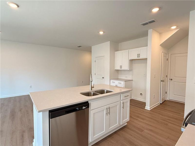 Furnished interior view inside a new home in Leydenview, Mableton (Image 12).