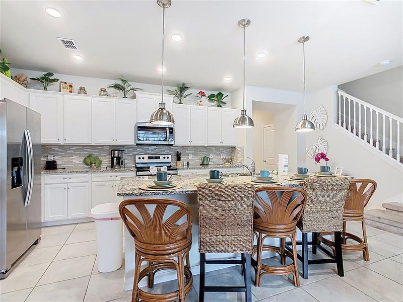 Furnished interior view inside a new home in , Davenport (Image 5).