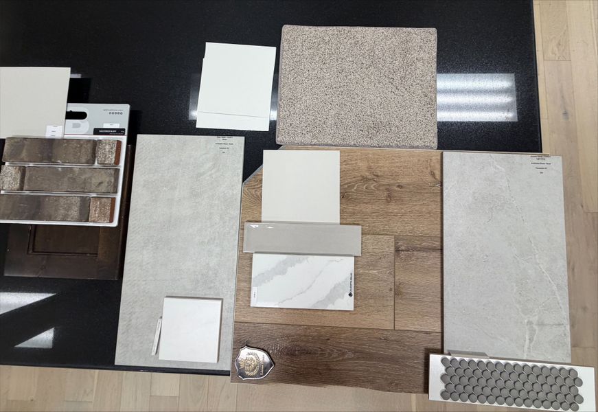 Sample of building materials used in homes in Terra Vista Estates, Springtown (Image 5).