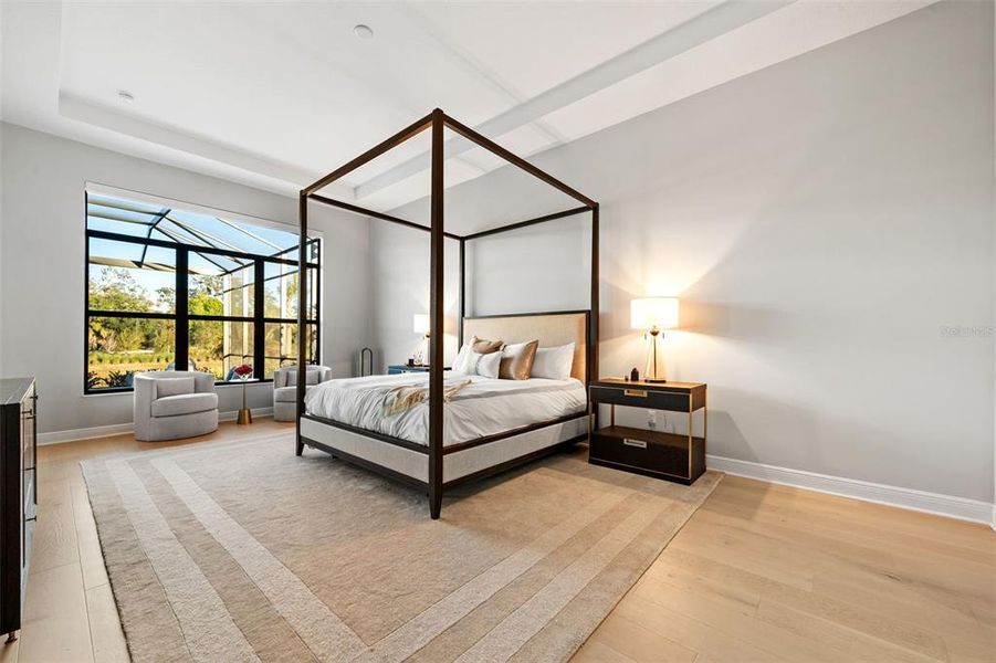 Furnished interior view inside a new home in , Sarasota (Image 10).