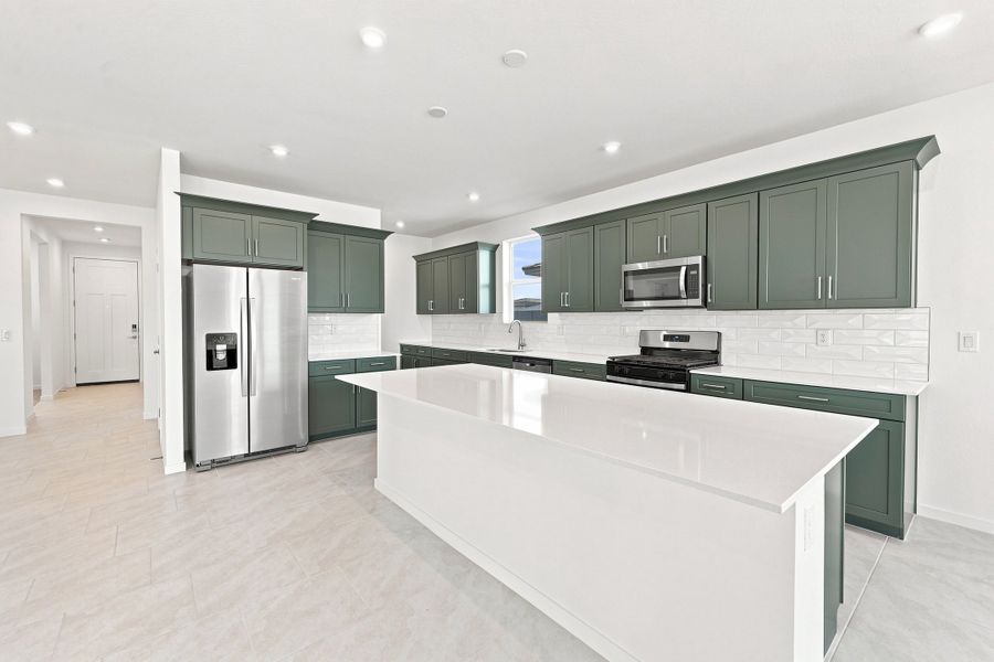 Furnished interior view inside a new home in Montana Vista - Summit, Buckeye (Image 8).