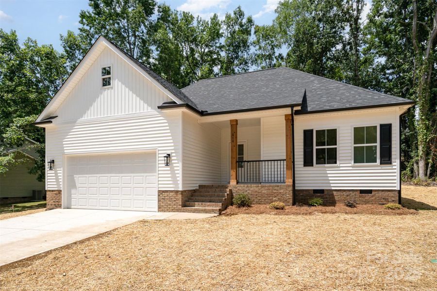 Front exterior of a new home in , Kannapolis, NC, highlighting curb appeal (Image 2).