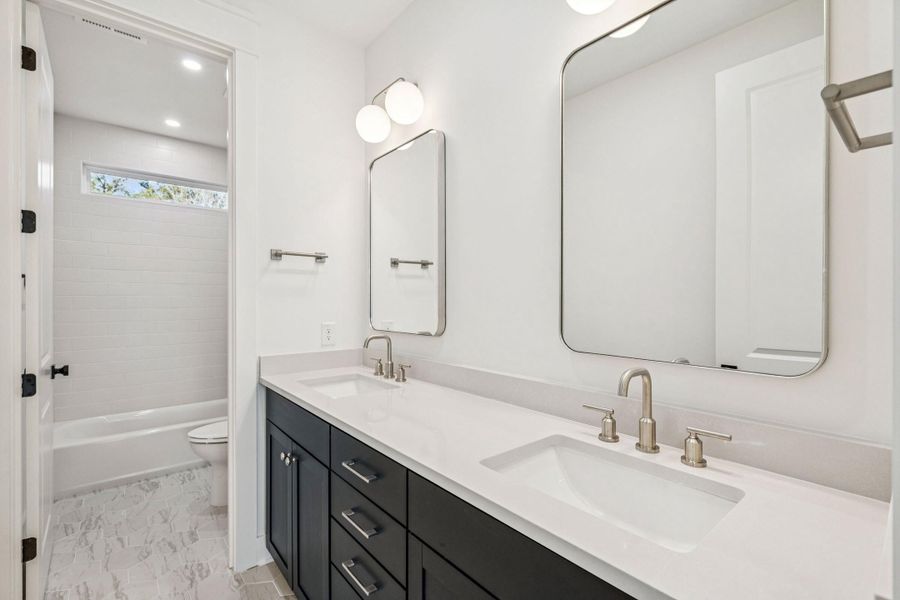 Furnished interior view inside a new home in , Awendaw (Image 8).