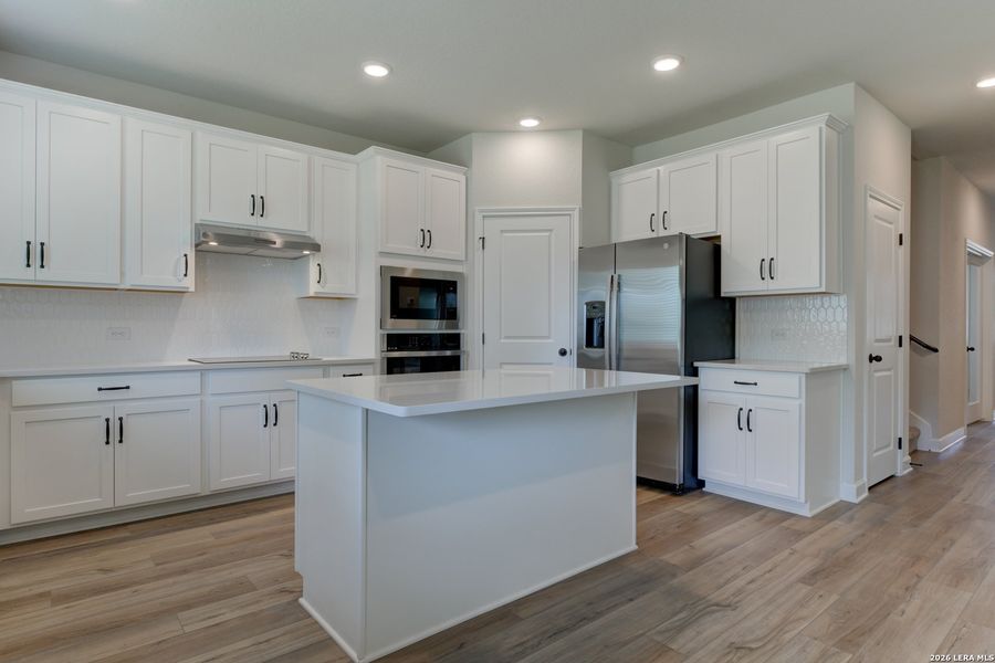 Furnished interior view inside a new home in Saddlebrook Ranch, Schertz (Image 4).