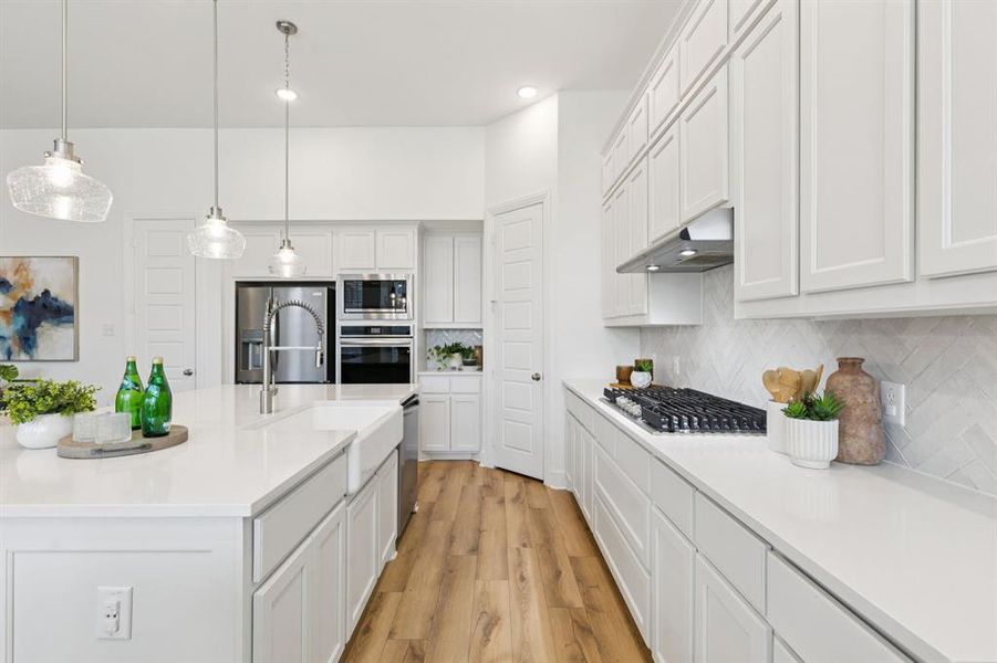 Furnished interior view inside a new home in , Forney (Image 7). Furnished interior view inside a new home in , Forney (Image 7).