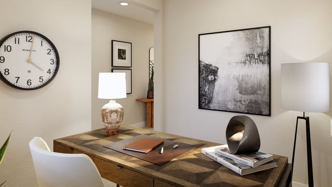 Representative furnished interior of a home built from the Raven by Trumark Homes in Trumark Homes at Tanterra, Parker (Image 5).