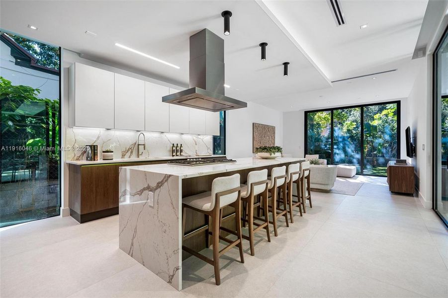 Furnished interior view inside a new home in , Miami (Image 38). Furnished interior view inside a new home in , Miami (Image 38).