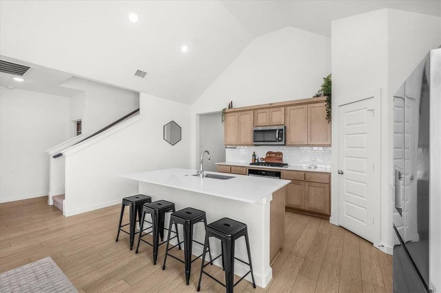 Furnished interior view inside a new home in , Fort Worth (Image 9).