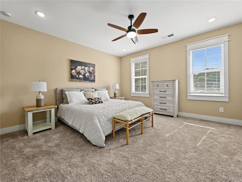 Furnished interior view inside a new home in , Austell (Image 30).