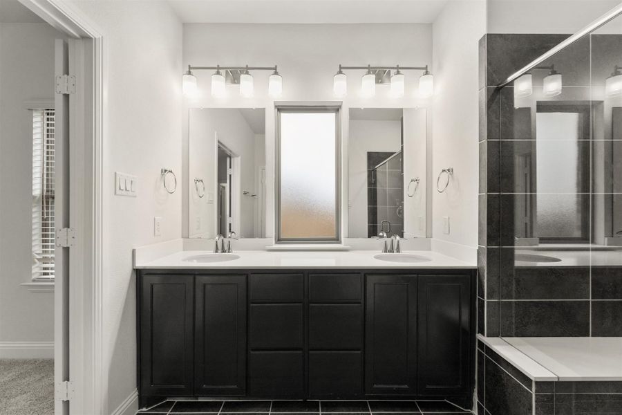 Furnished interior view inside a new home in The Reserve at Spiritas Ranch, Little Elm (Image 9).