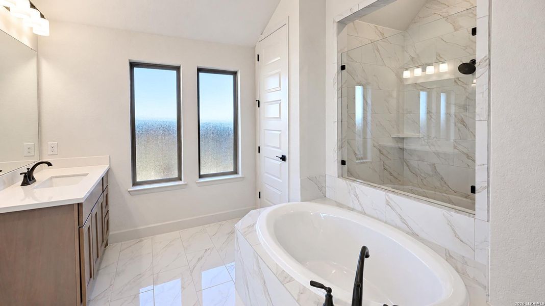 Furnished interior view inside a new home in Mayfair, New Braunfels (Image 11).