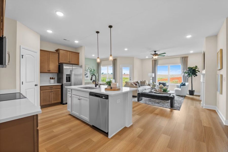 Furnished interior view inside a new home in Waverly Estates, Nevada (Image 30).
