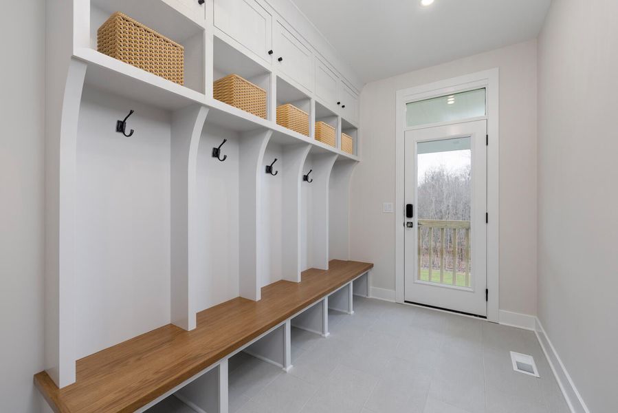 Representative furnished interior of a home built from the The Brady by Forbes Capretto Homes in Birdsong Estates, Orchard Park (Image 17).