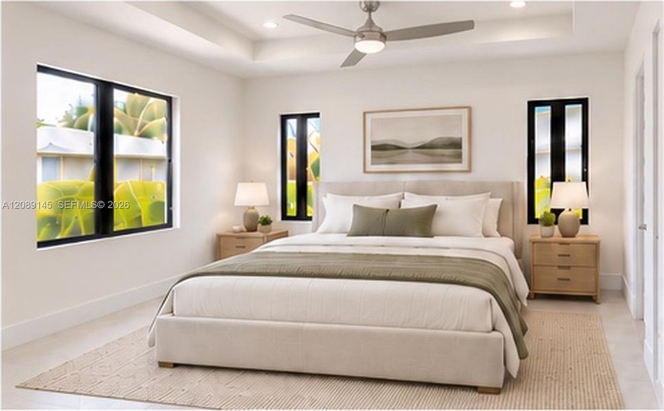 Furnished interior view inside a new home in , Dania Beach (Image 3).