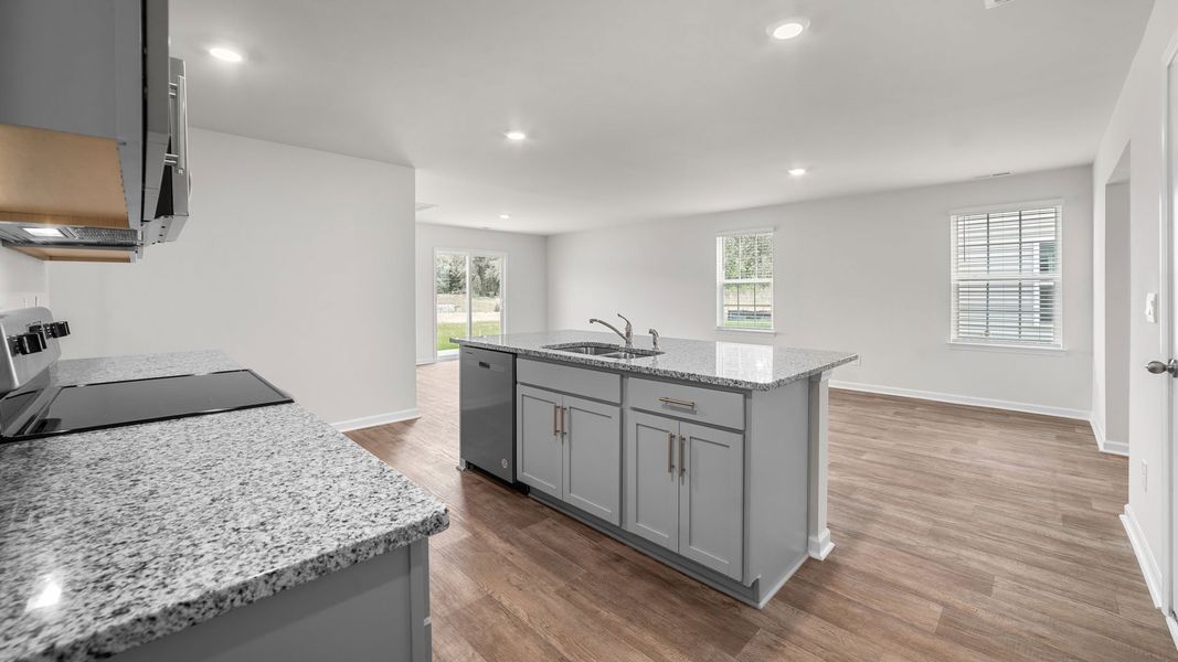 Furnished interior view inside a new home in Carter Ridge, Greenville (Image 5).