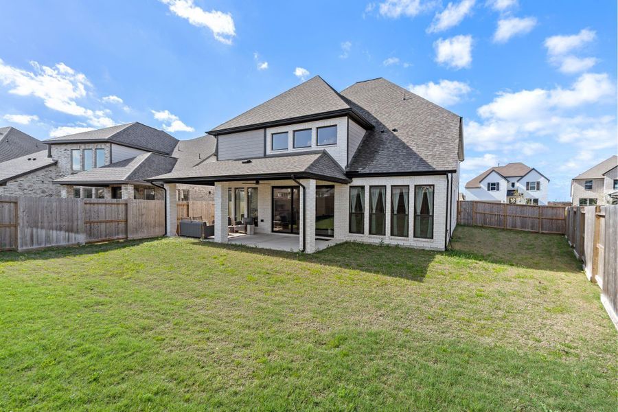 Exterior details and patio area of a home in , Richmond (Image 30). Exterior details and patio area of a home in , Richmond (Image 30).