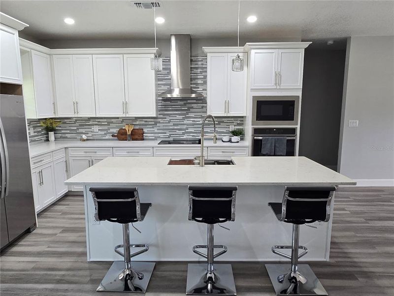 Furnished interior view inside a new home in , Leesburg (Image 8).