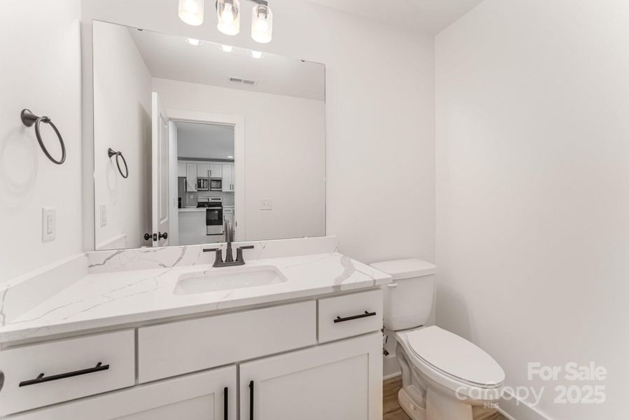 Furnished interior view inside a new home in , Hickory (Image 12).