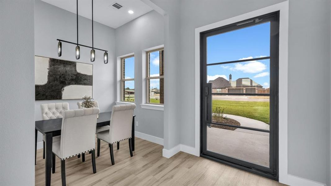 Furnished interior view inside a new home in , Weatherford (Image 4).