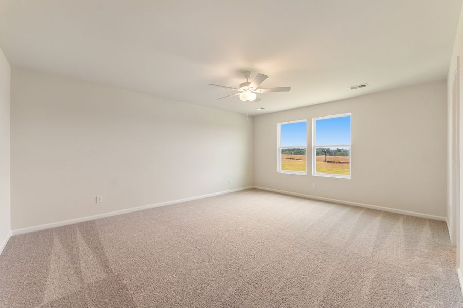 Spacious, unfurnished interior of a new home in Mayfair Village, Spartanburg (Image 26). Spacious, unfurnished interior of a new home in Mayfair Village, Spartanburg (Image 26).