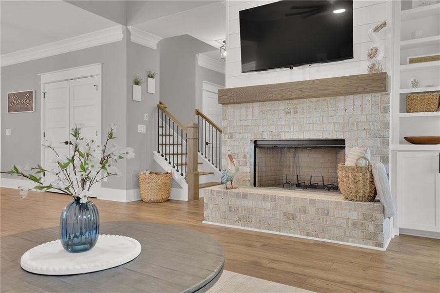 Furnished interior view inside a new home in , Canton (Image 13).