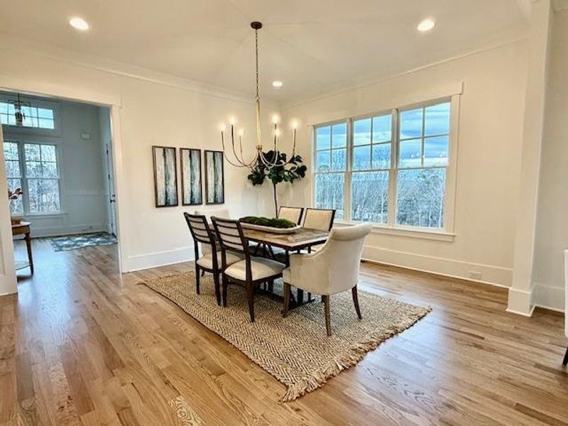 Furnished interior view inside a new home in Malone's Pond, Ball Ground (Image 10). Furnished interior view inside a new home in Malone's Pond, Ball Ground (Image 10).