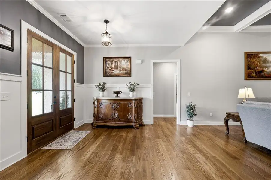 Furnished interior view inside a new home in , Dawsonville (Image 10).