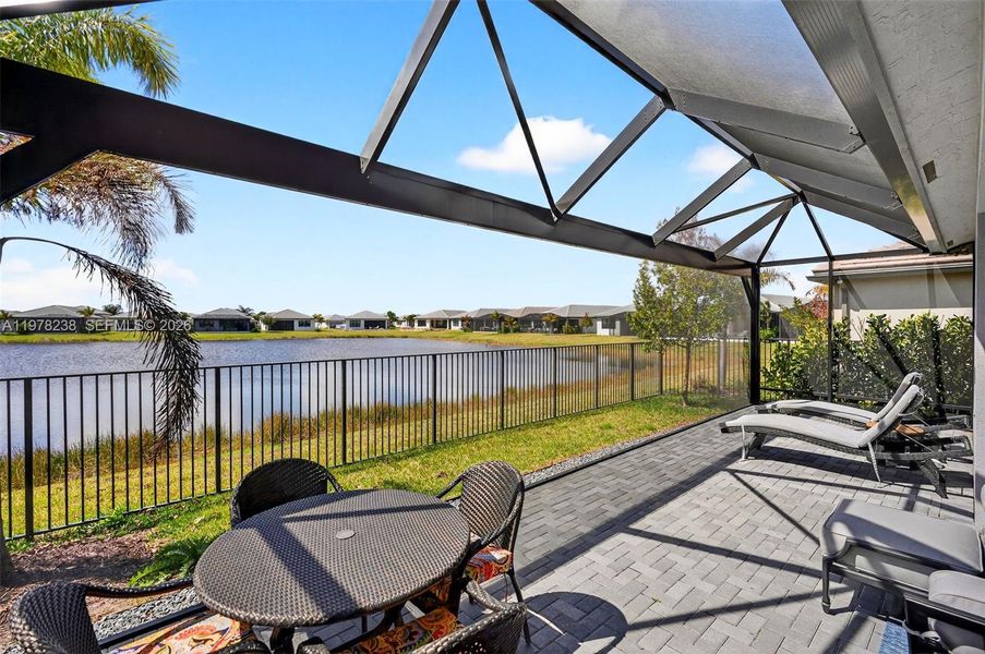 Exterior details and patio area of a home in , Port St. Lucie (Image 24).