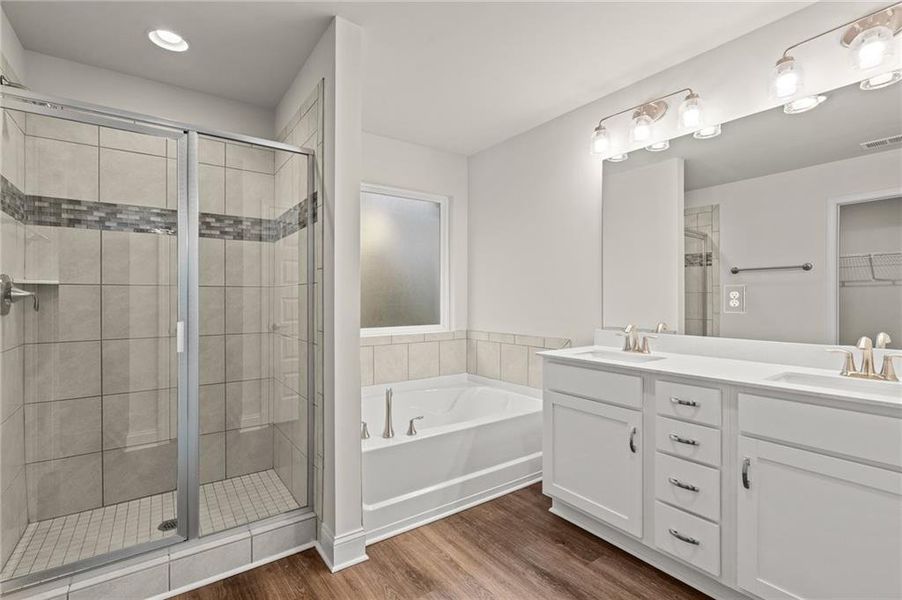 Furnished interior view inside a new home in Canterbury Villas, Carrollton (Image 6).