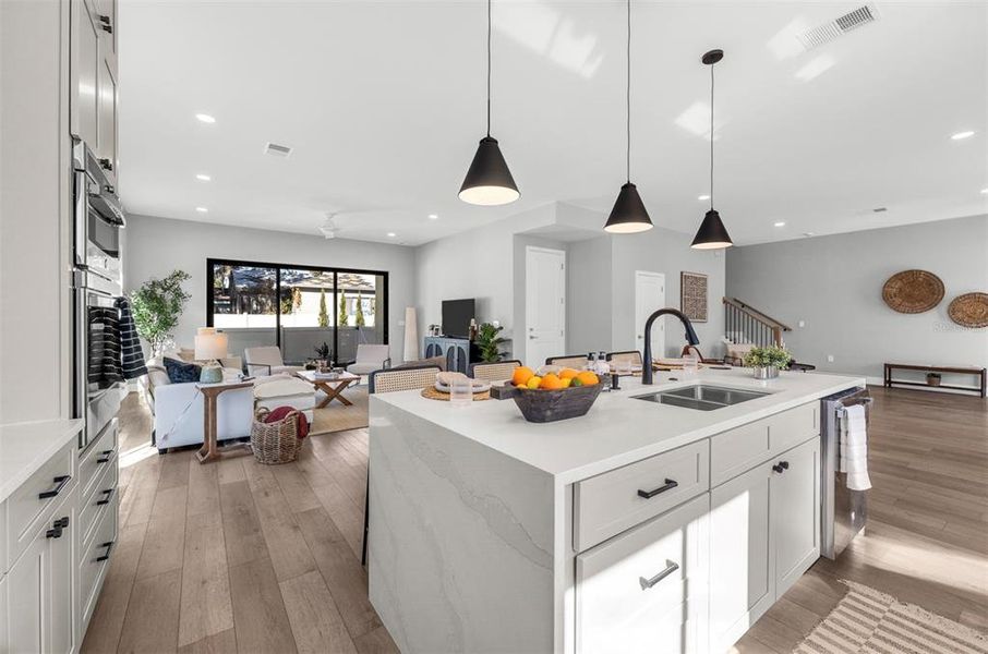 Furnished interior view inside a new home in , Orlando (Image 13).