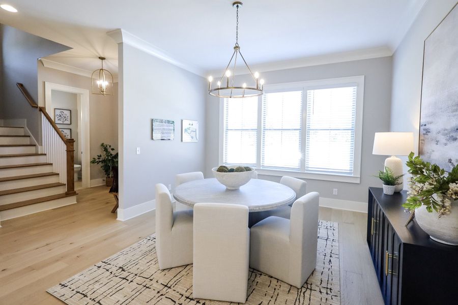 Furnished interior view inside a new home in Faith View, Ooltewah (Image 10).