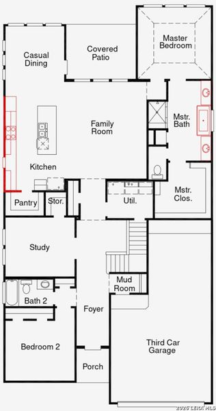 2D floor plan layout of this home in Ladera, San Antonio, TX (Image 3). 2D floor plan layout of this home in Ladera, San Antonio, TX (Image 3).