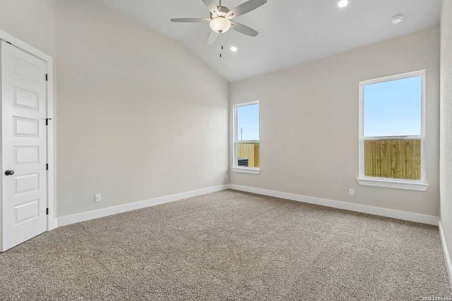 Spacious, unfurnished interior of a new home in Weltner Farms 60’s, New Braunfels (Image 40). Spacious, unfurnished interior of a new home in Weltner Farms 60’s, New Braunfels (Image 40).