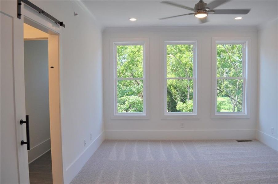 Spacious, unfurnished interior of a new home in The Carlyle, Marietta (Image 24).
