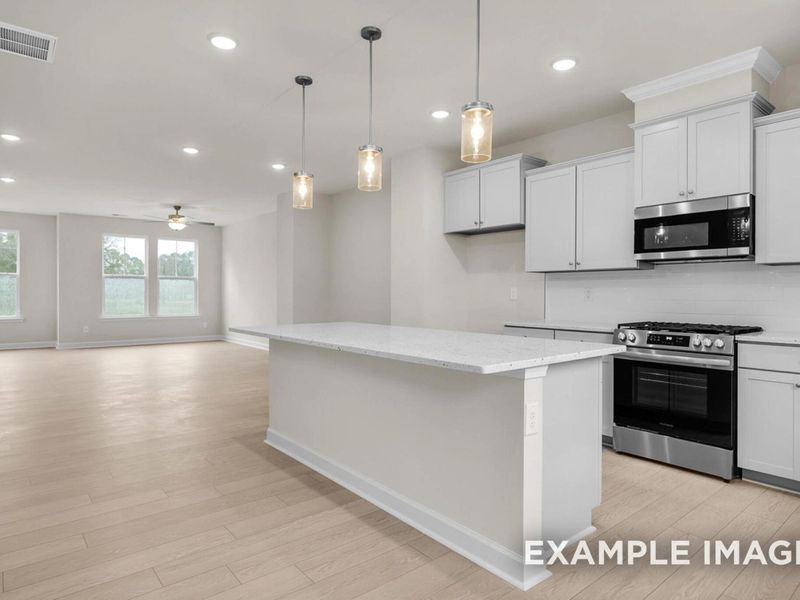 Furnished interior view inside a new home in Camden Park, Knightdale (Image 6).