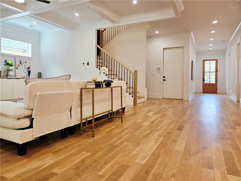 Furnished interior view inside a new home in , Atlanta (Image 12). Furnished interior view inside a new home in , Atlanta (Image 12).