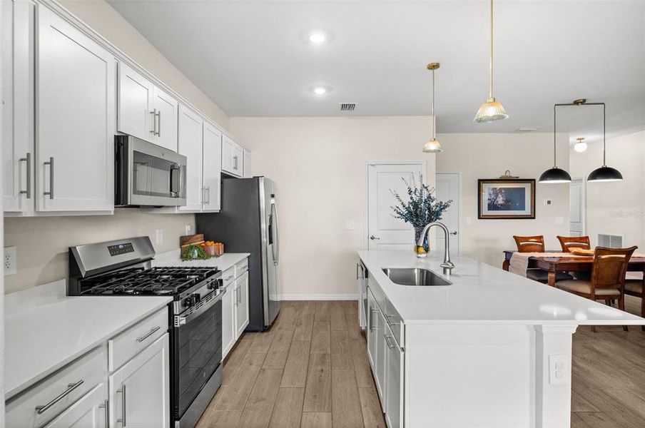 Furnished interior view inside a new home in Tuckers Cove, Punta Gorda (Image 32).