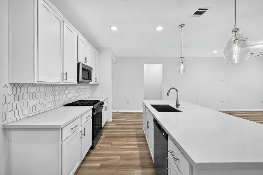 Furnished interior view inside a new home in Lisso, Pflugerville (Image 8).